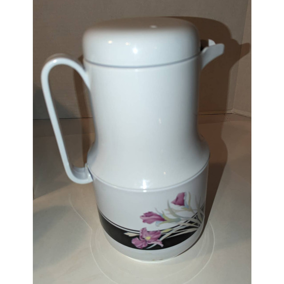 NIB Vintage Unused Phoenix 6 Pc. Thermal Serving Set, Carafe, 4 Tumblers & Tray - Picture 4 of 12